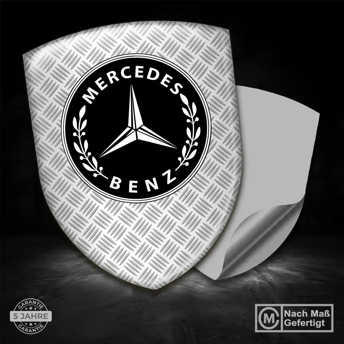 Mercedes Wappen Emblem Auto Premium-Edition