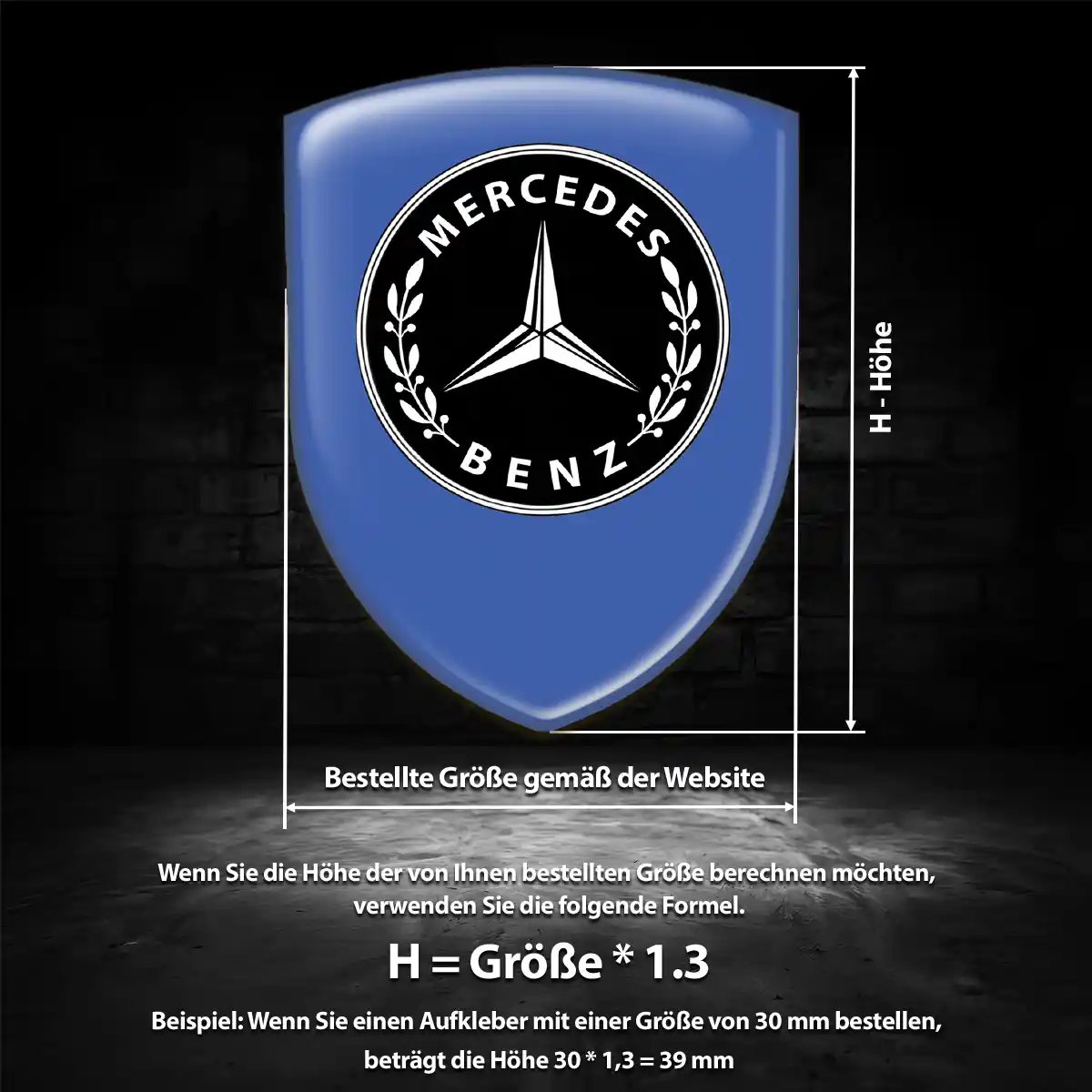 Mercedes Wappen Emblem Limitierte Auflage