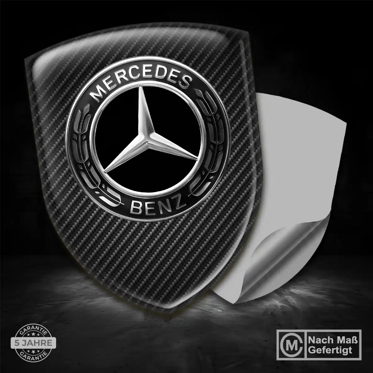 Mercedes Wappen Emblem Luxus-Edition