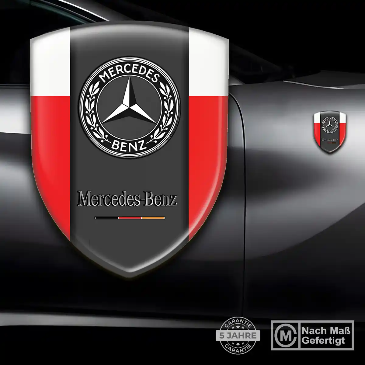Mercedes Wappen Emblem Premium-Edition