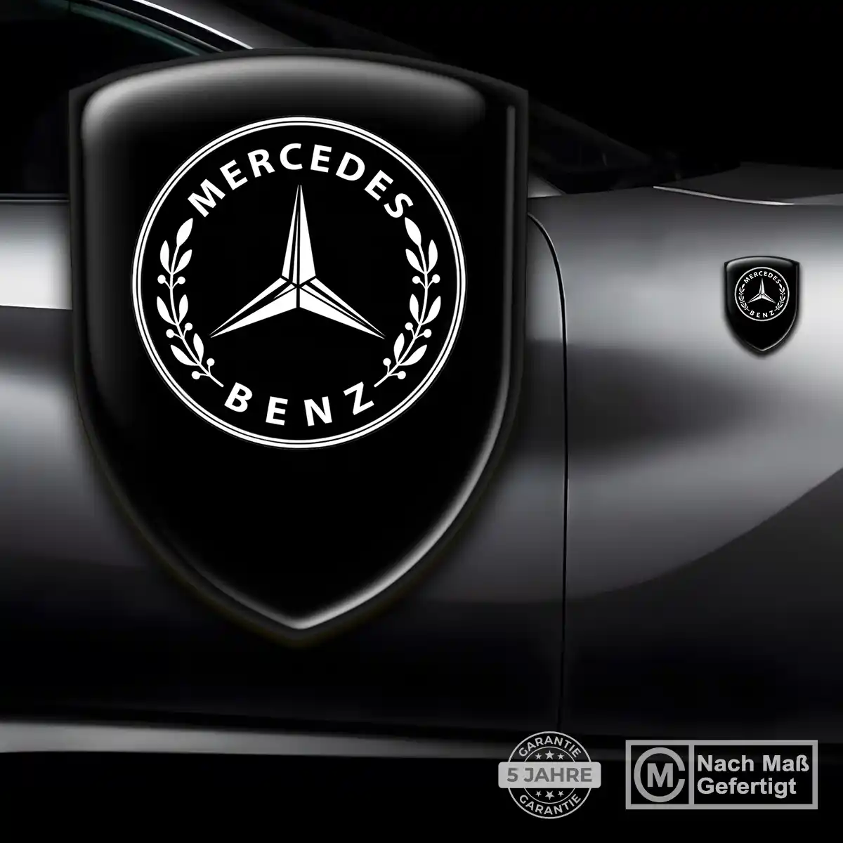 Mercedes Wappen Emblem Premiumqualität