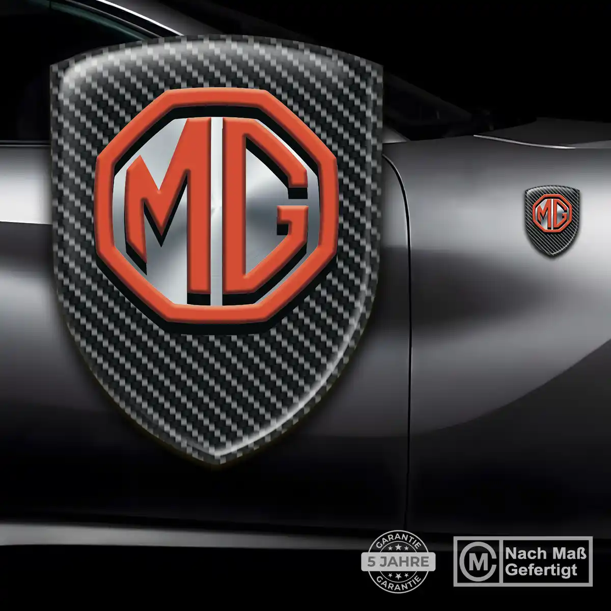 MG 3D Gel Aufkleber Auto Exterieurdesign