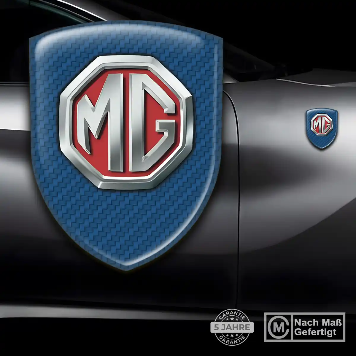 MG 3D Gel Aufkleber Auto Premium-Edition