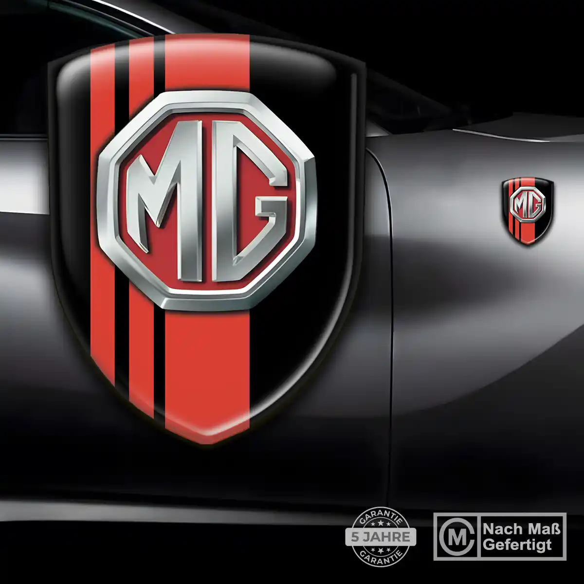 MG 3D Gel Aufkleber Auto Premiumqualität
