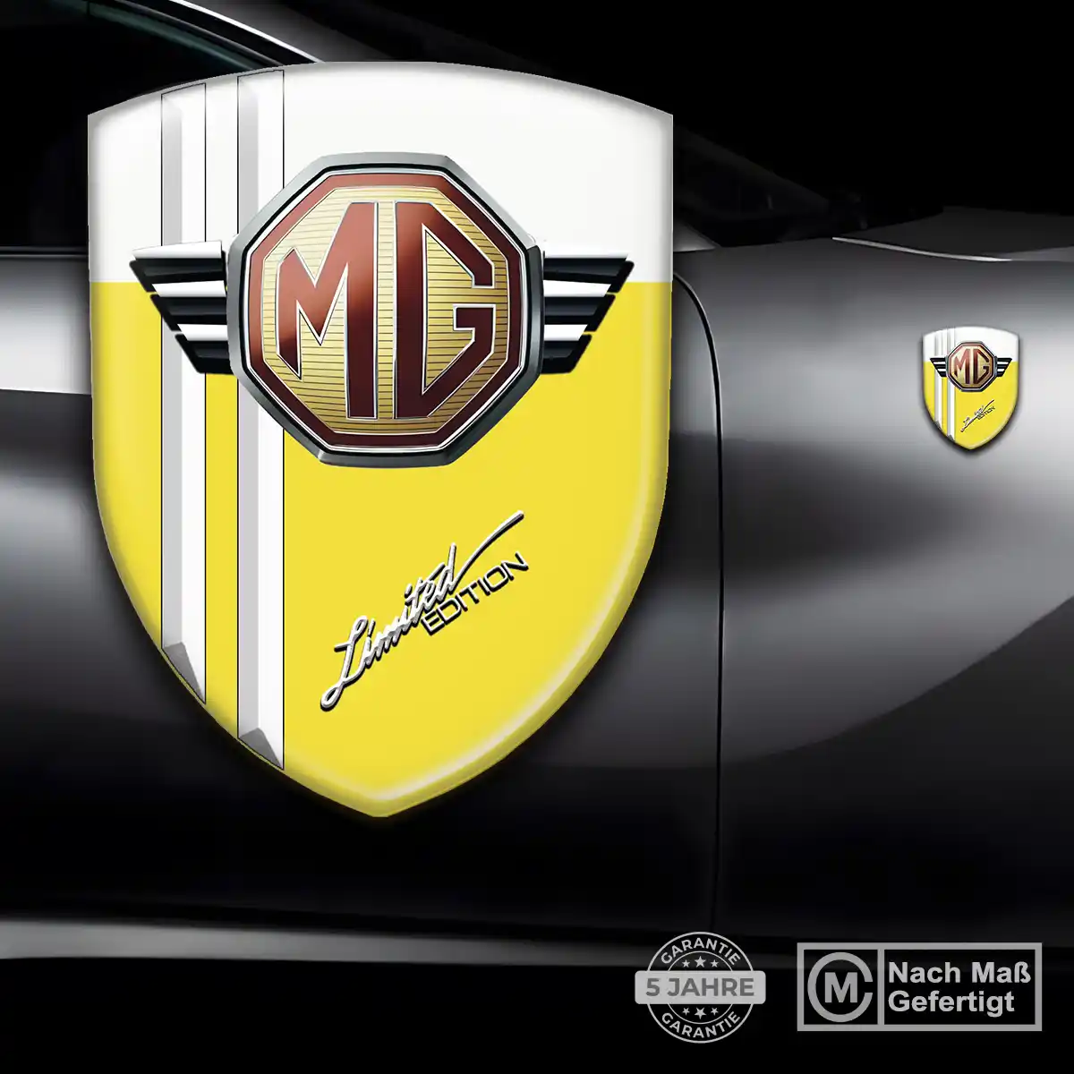 MG 3D Gel Aufkleber Elegantes Design