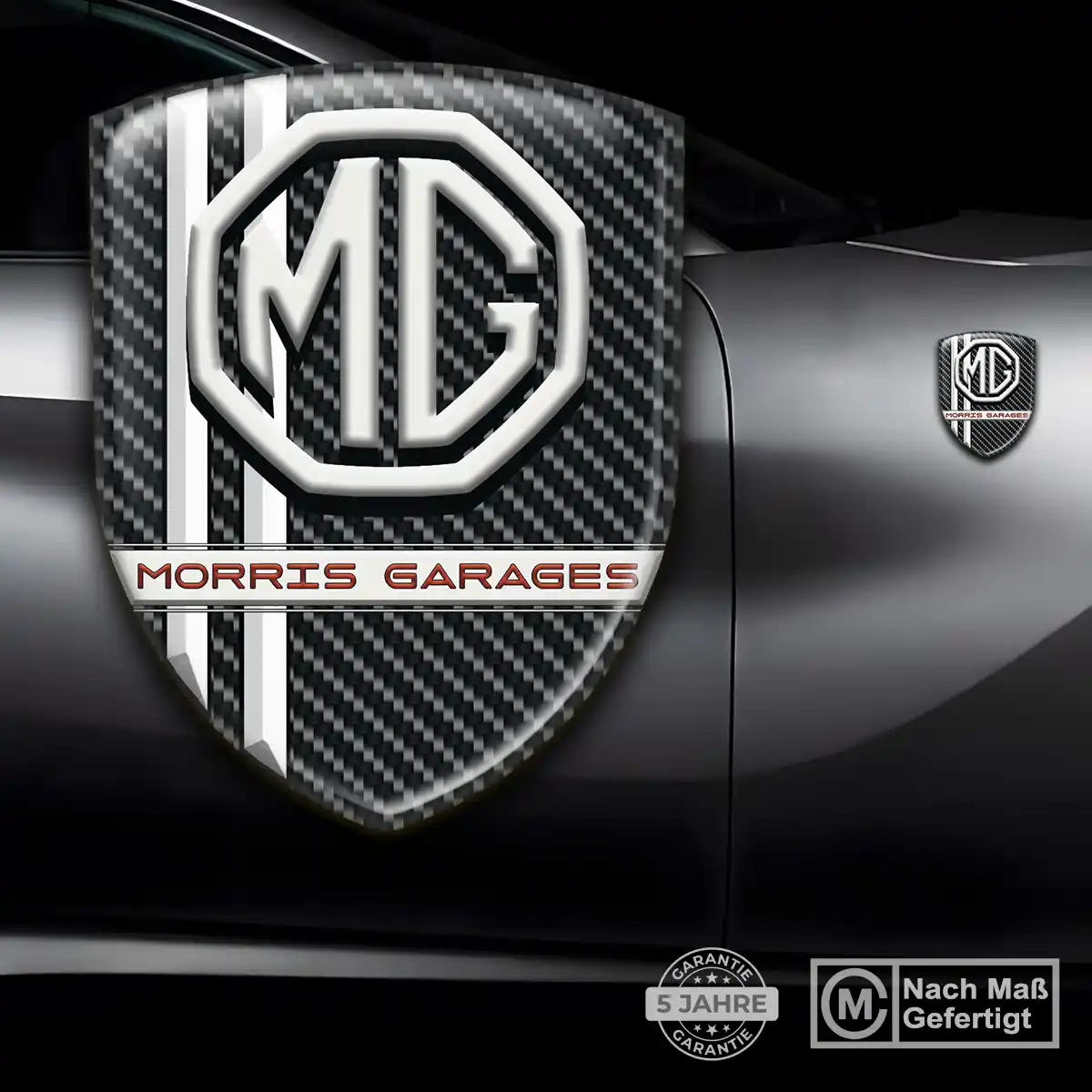 MG 3D Gel Aufkleber Emblem Ausdrucksstarkes Design
