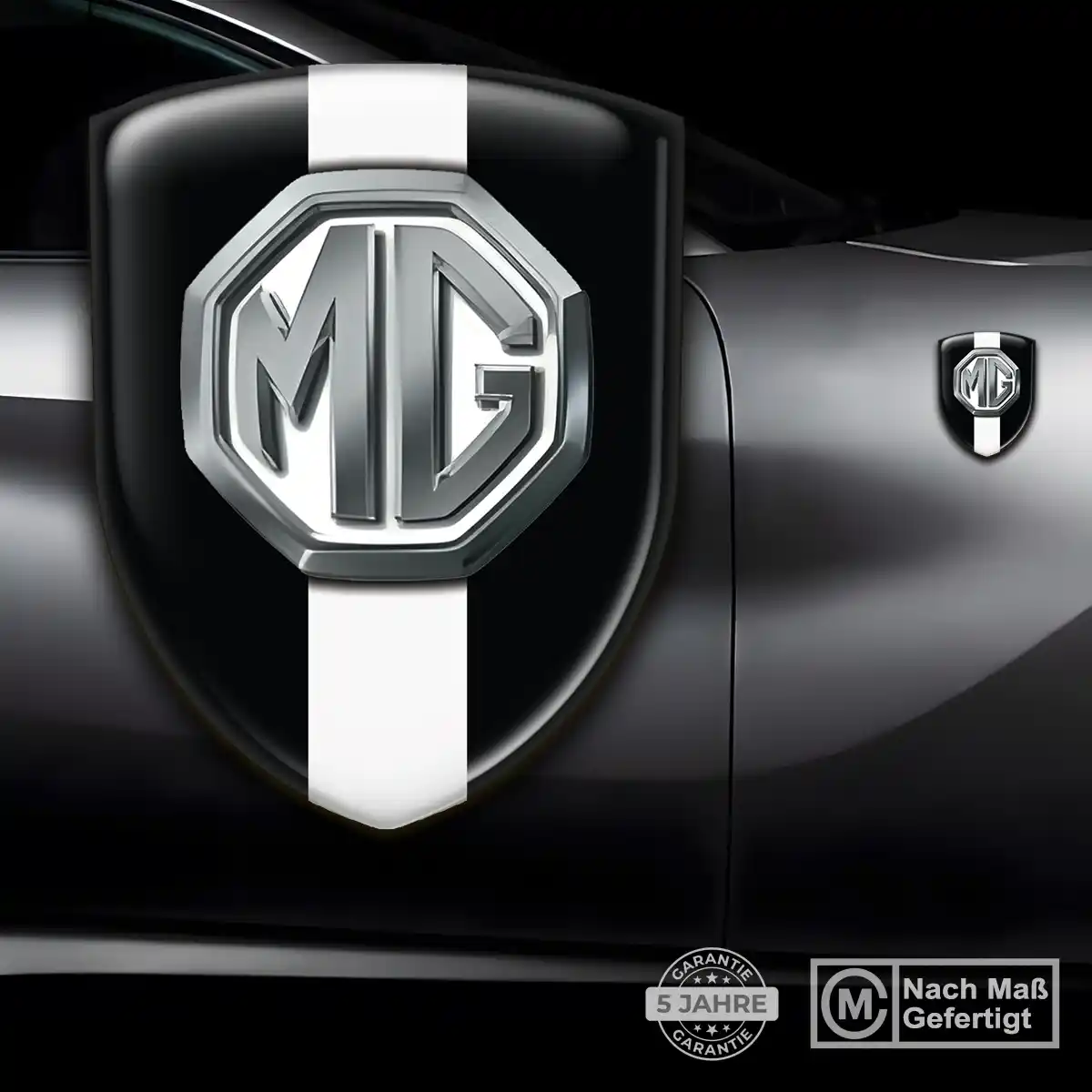 MG 3D Gel Aufkleber Emblem Auto Interieurdesign