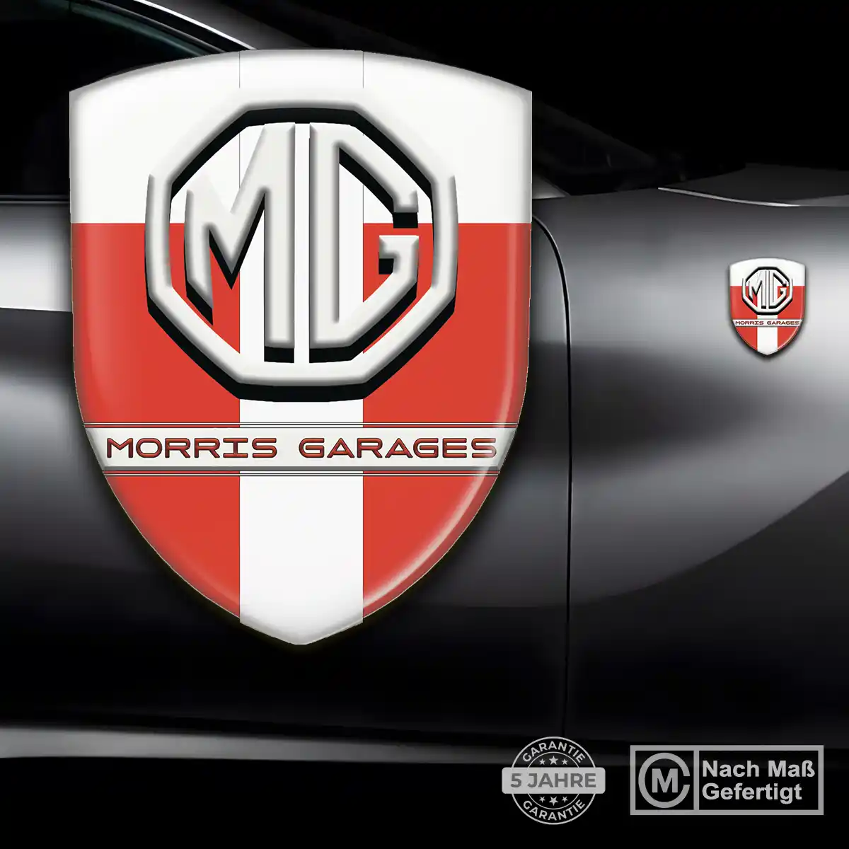MG 3D Gel Aufkleber Emblem Auto Limitierte Auflage