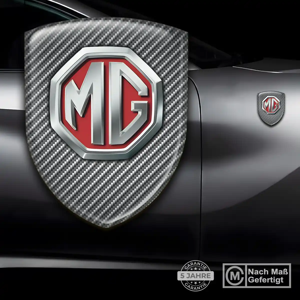 MG 3D Gel Aufkleber Emblem Auto Premium-Edition