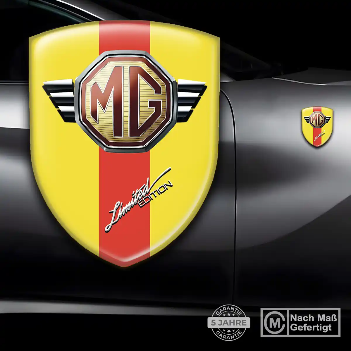 MG 3D Gel Aufkleber Emblem Auto Tuningfahrzeug