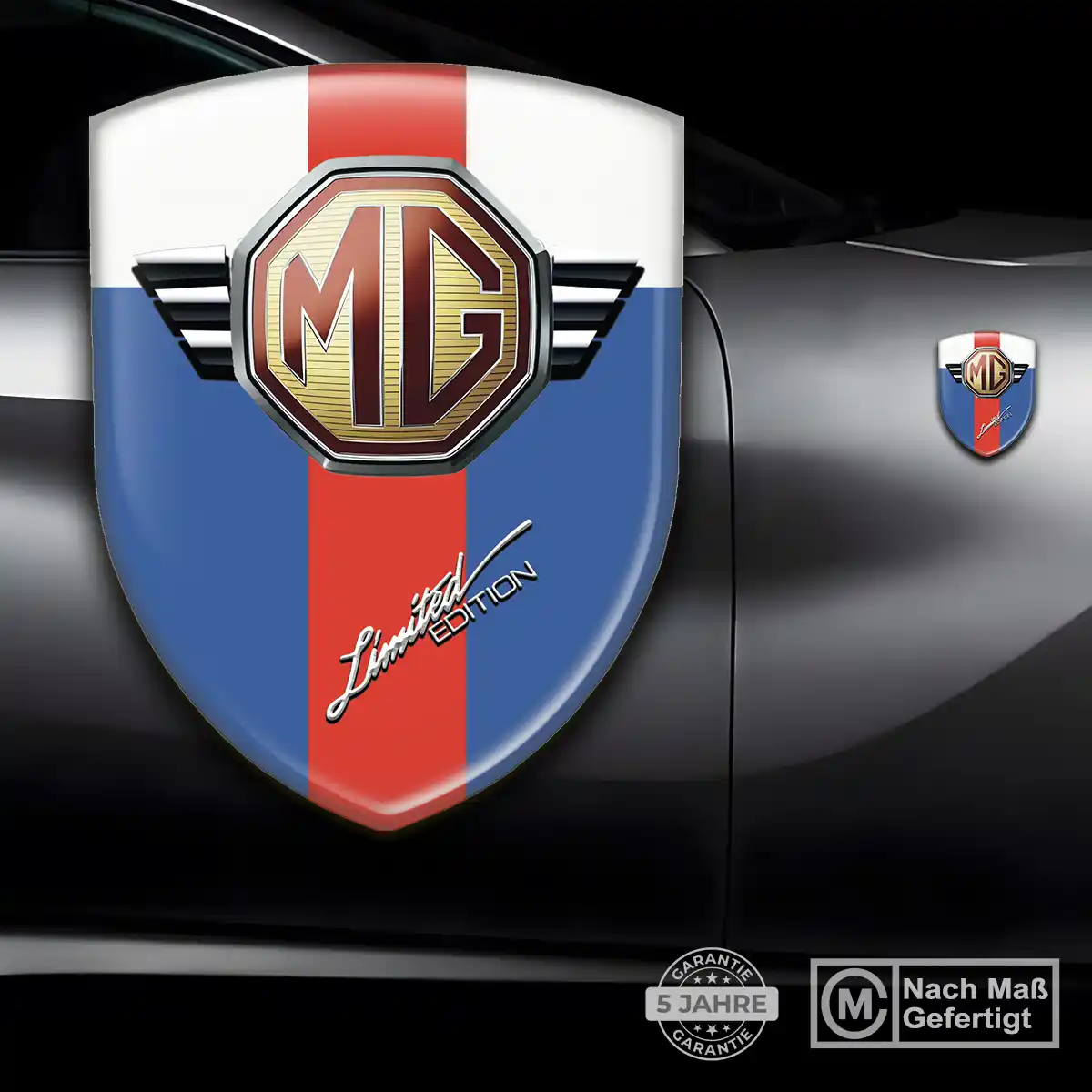 MG 3D Gel Aufkleber Emblem Hohe Qualität