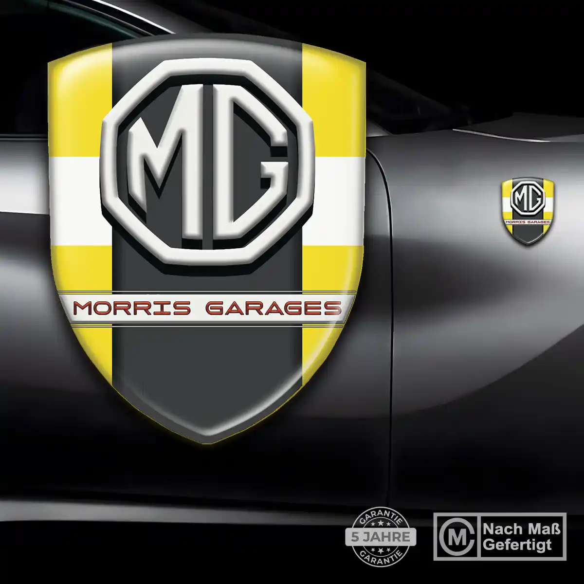 MG 3D Gel Aufkleber Emblem Interieurdesign