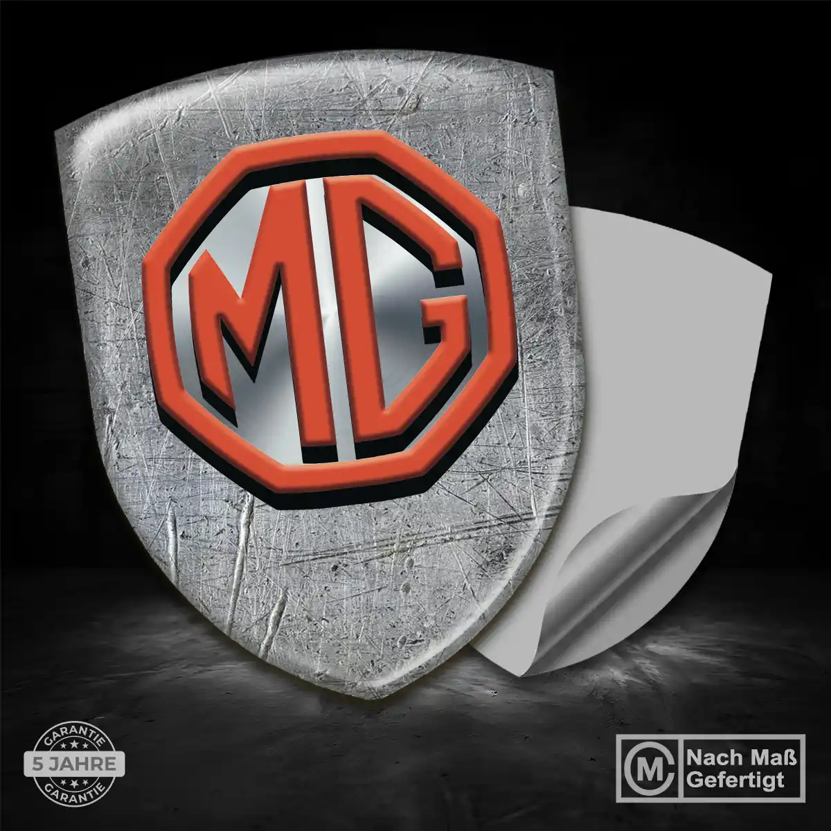 MG 3D Gel Aufkleber Emblem Markenedition