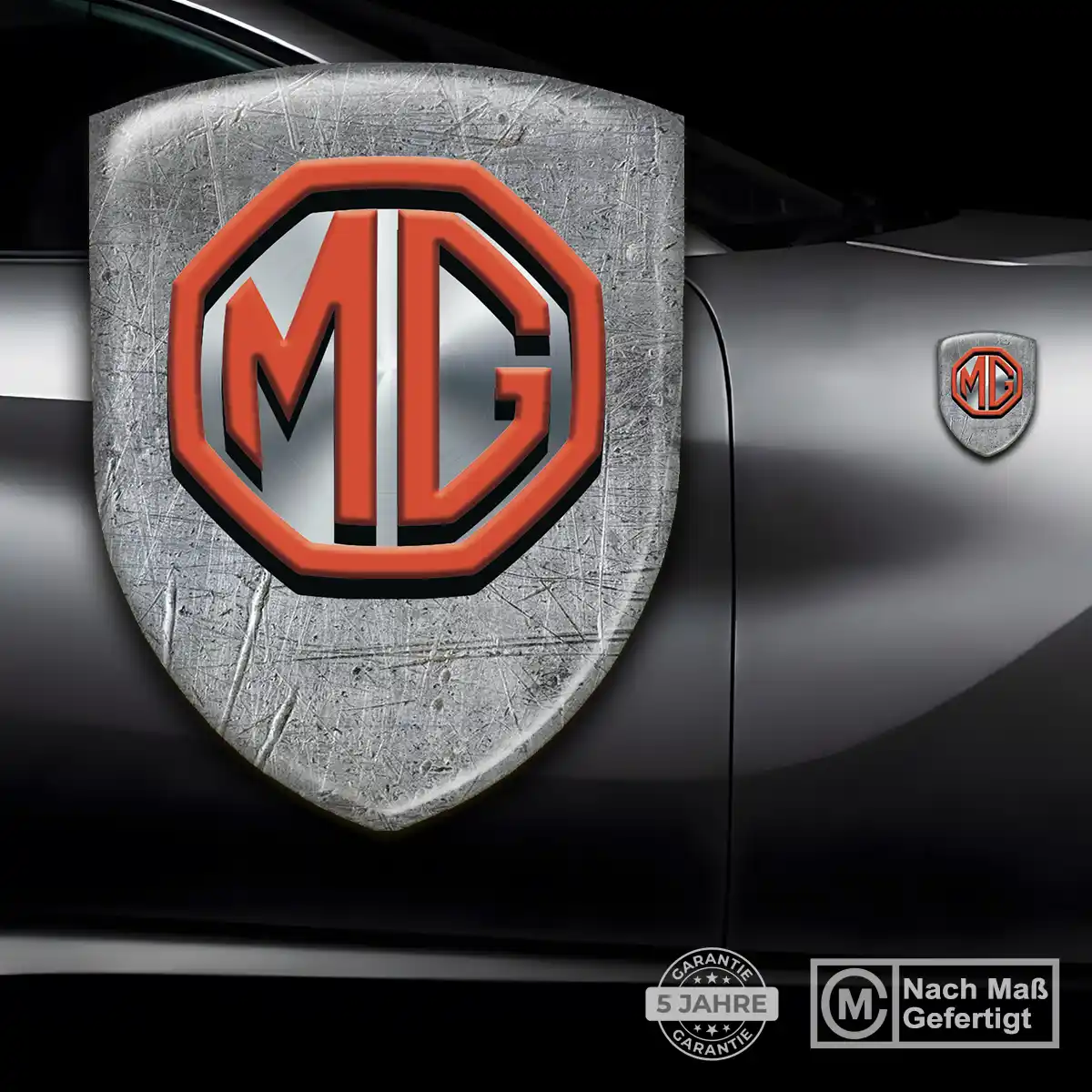 MG 3D Gel Aufkleber Emblem Markenedition