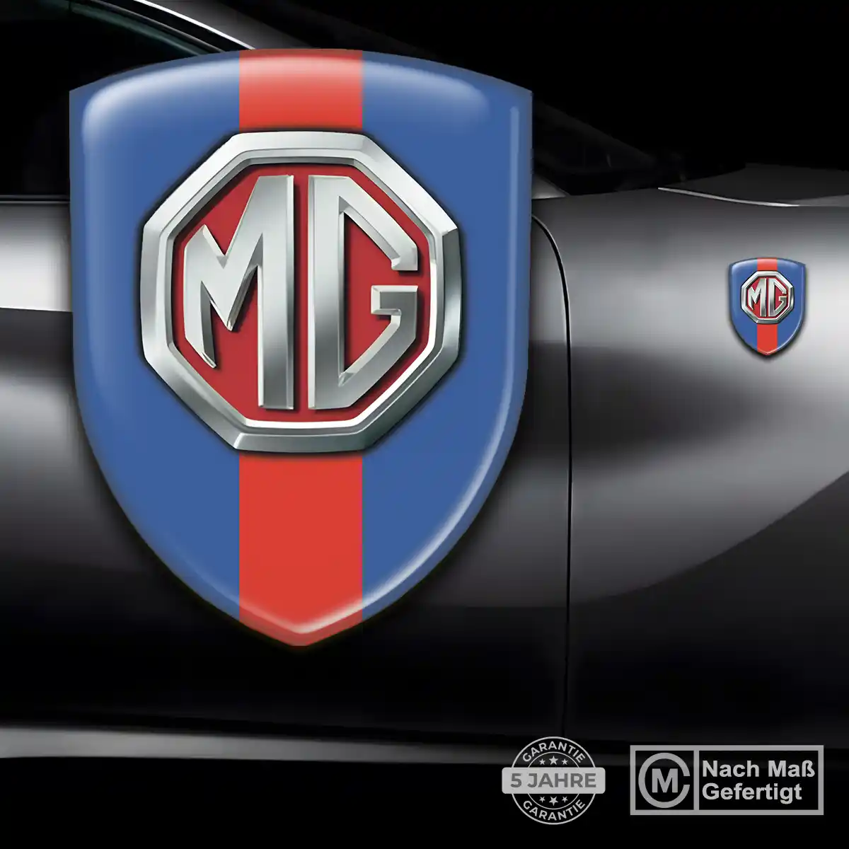 MG 3D Gel Aufkleber Emblem Premium-Edition