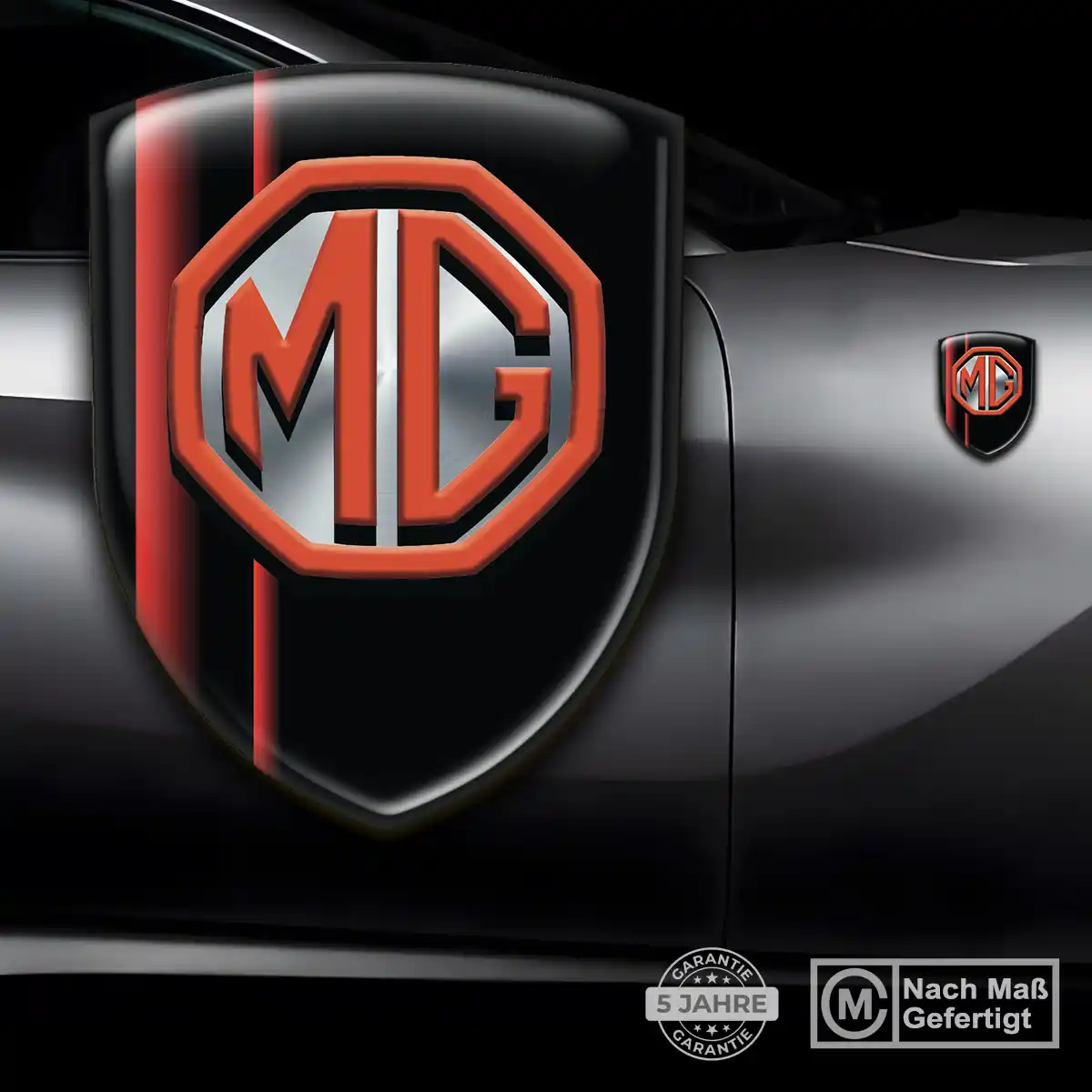 MG 3D Gel Aufkleber Emblem Premiumqualität