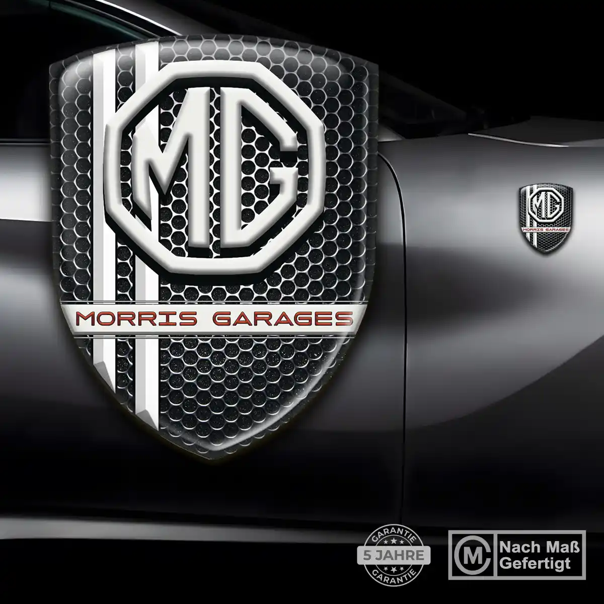 MG 3D Gel Aufkleber Emblem Tuningfahrzeug