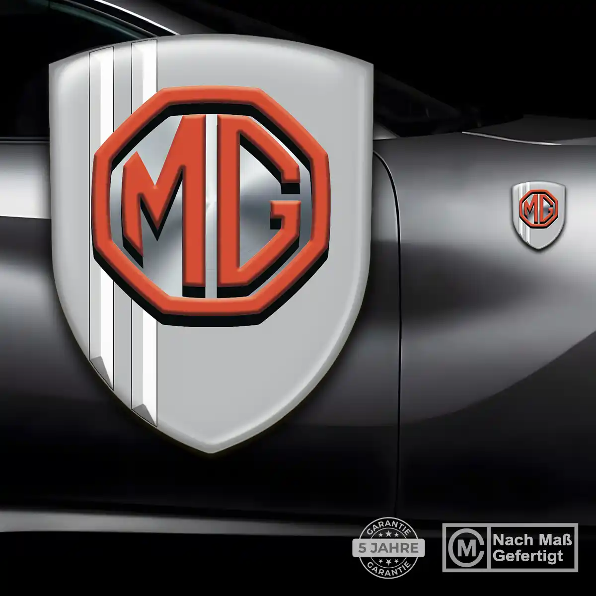 MG 3D Gel Aufkleber Embleme Auto Interieurdesign