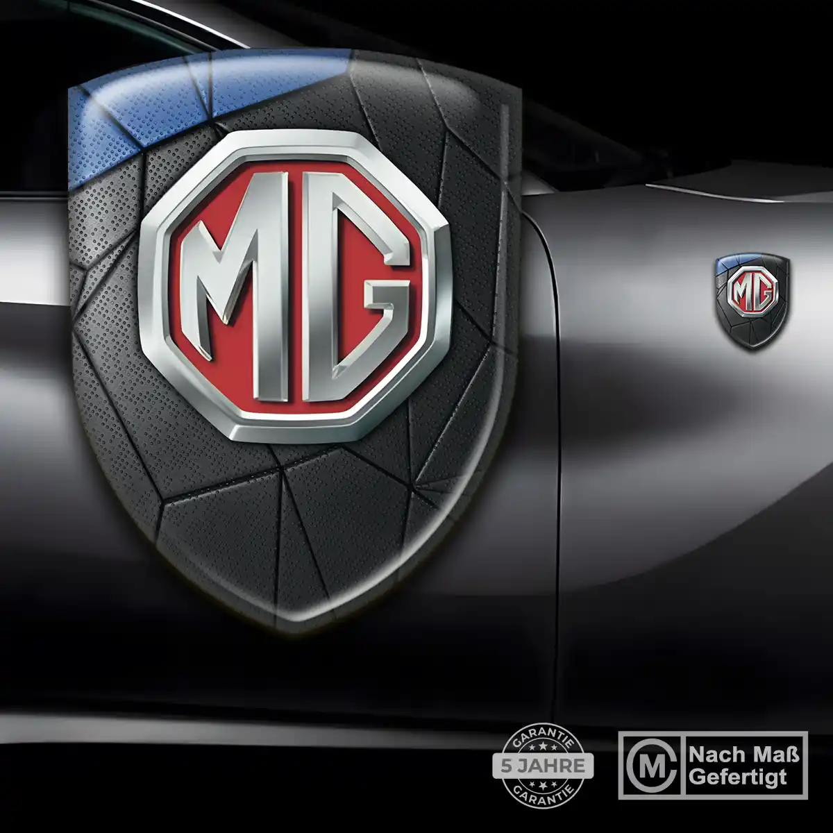 MG 3D Gel Aufkleber Embleme Auto Modernes Design