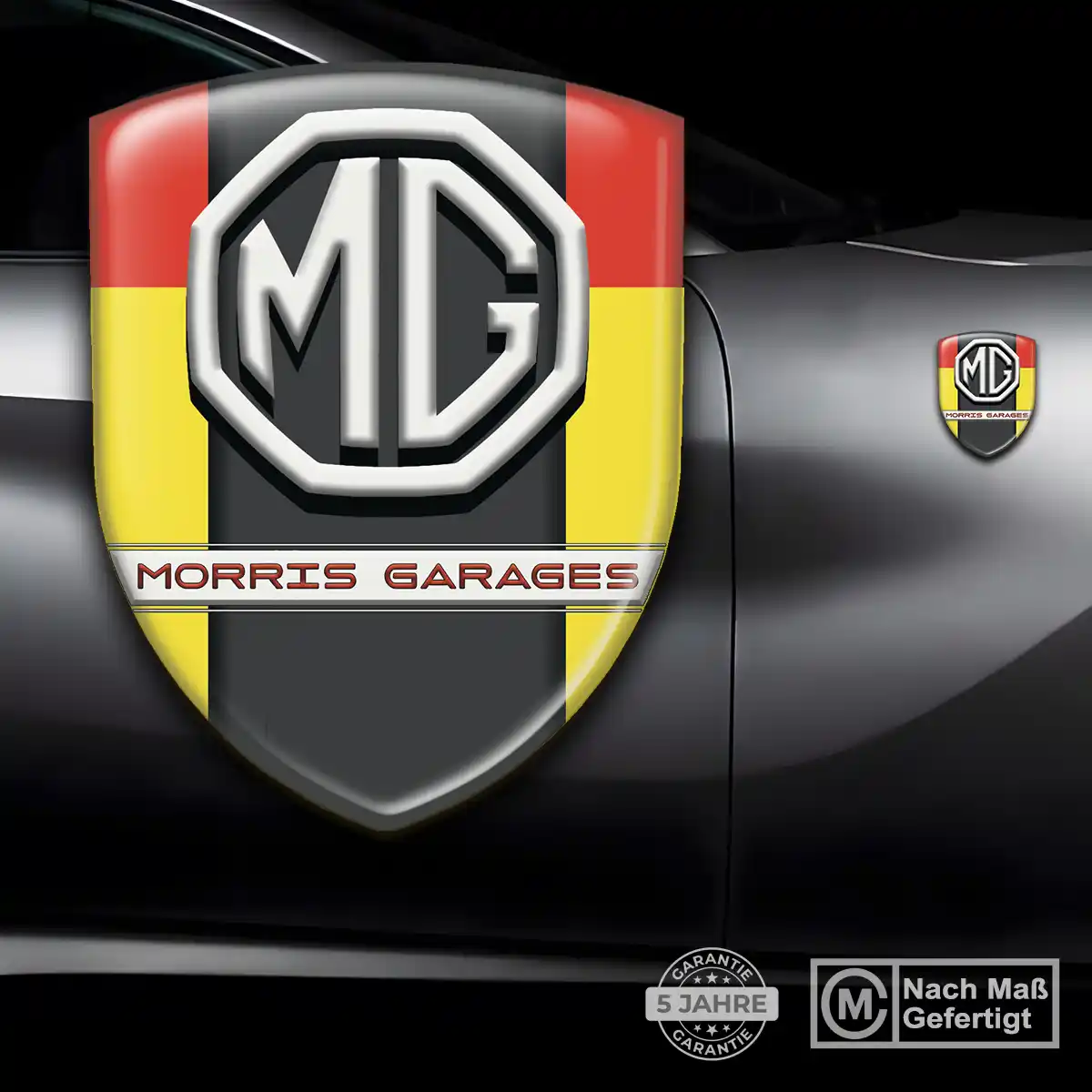 MG 3D Gel Aufkleber Embleme Auto Premium-Edition