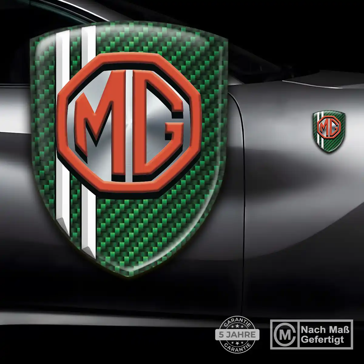 MG 3D Gel Aufkleber Embleme Exterieurdesign
