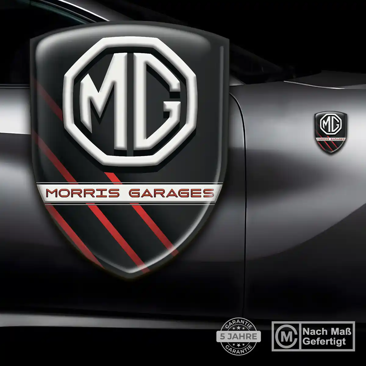 MG 3D Gel Aufkleber Embleme Interieurdesign