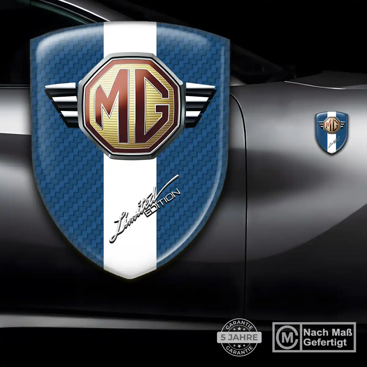 MG 3D Gel Aufkleber Hochwertiges Harz