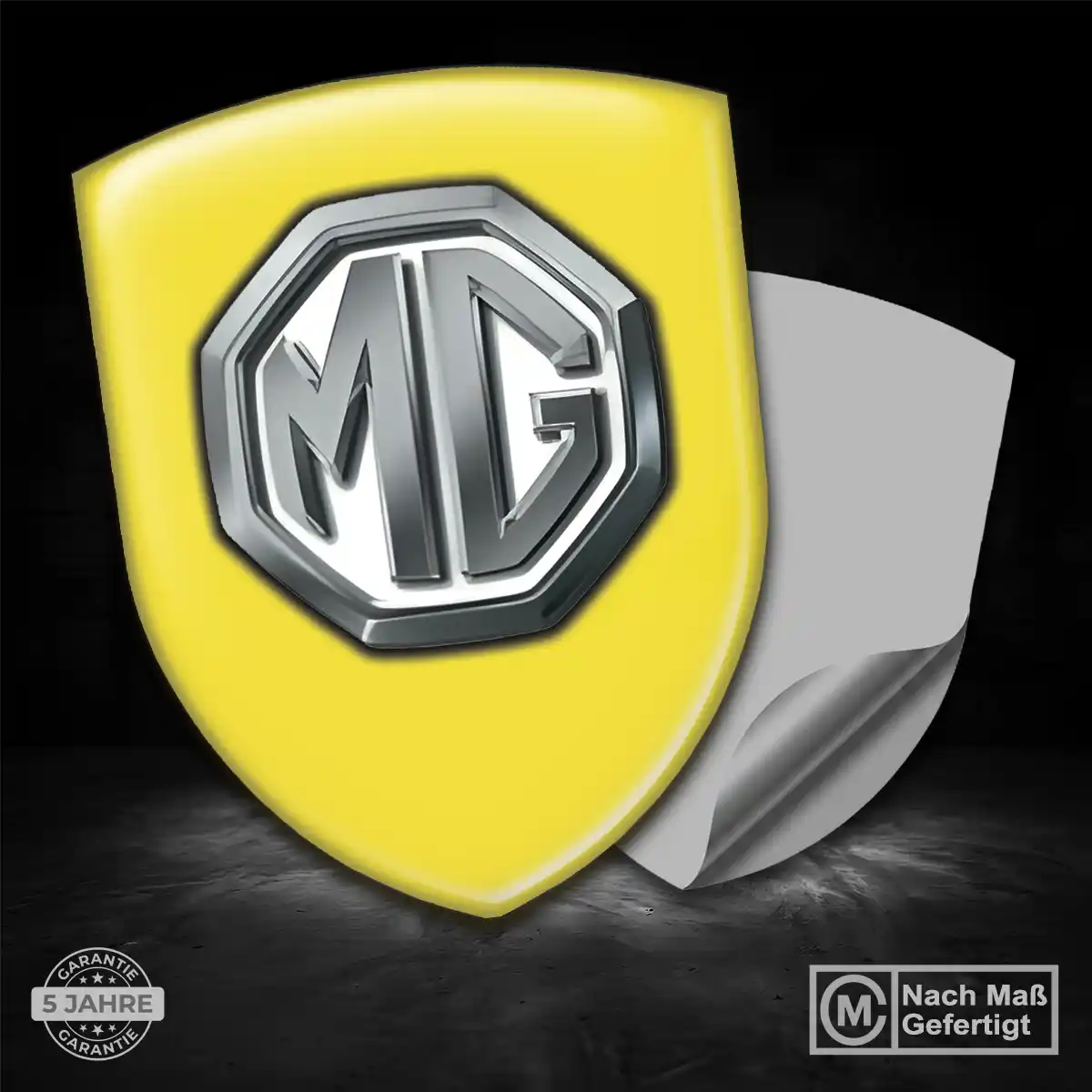 MG 3D Gel Aufkleber Markenedition
