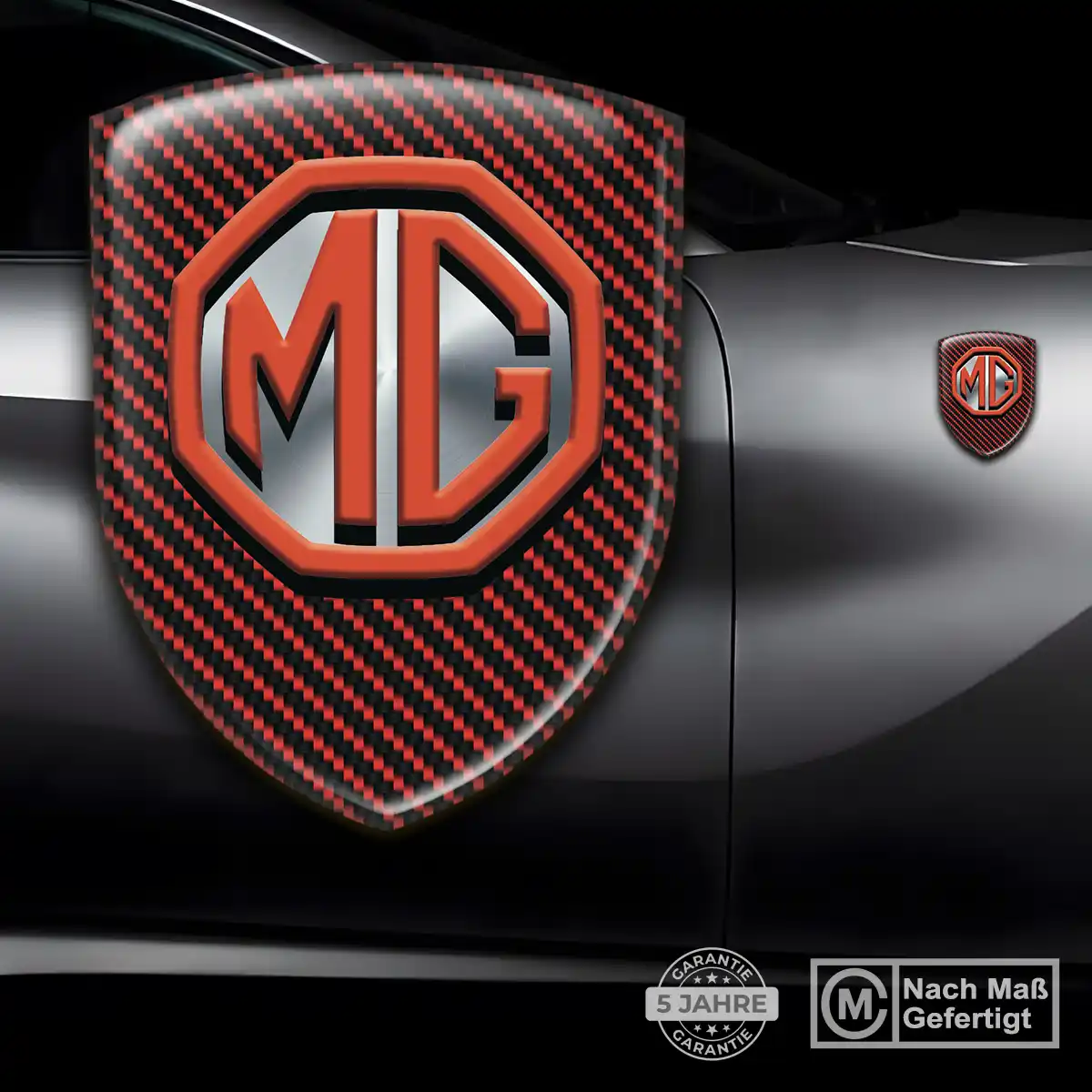 MG 3D Gel Aufkleber Modernes Design
