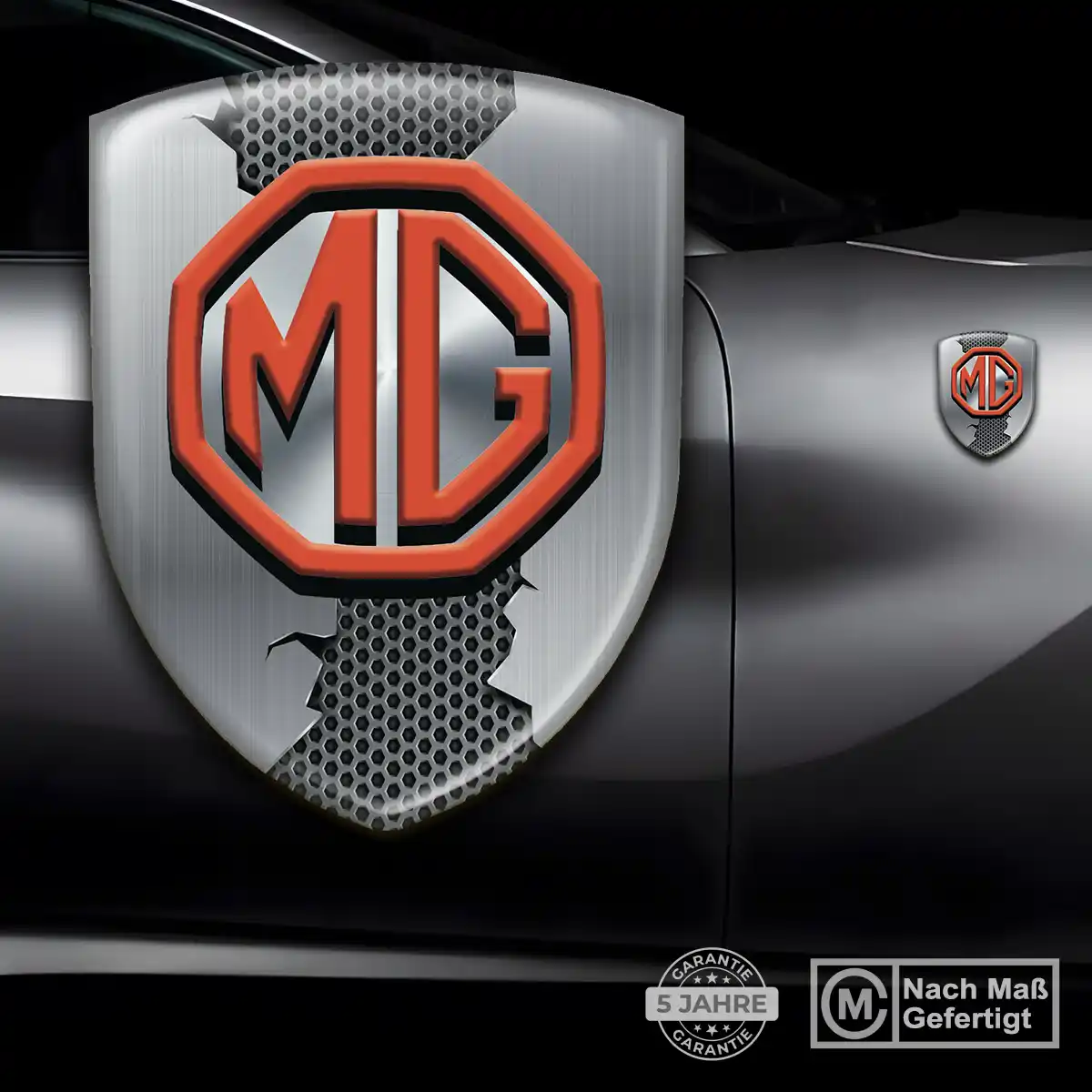 MG 3D Gel Aufkleber Silikon Auto Hohe Qualität