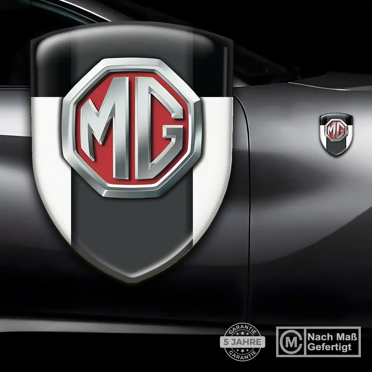 MG 3D Gel Aufkleber Silikon Auto Luxus-Edition