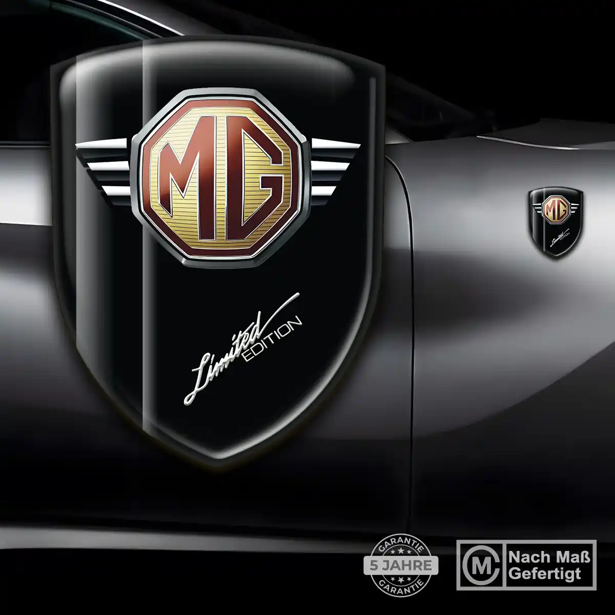 MG 3D Gel Aufkleber Silikon Auto Markenedition