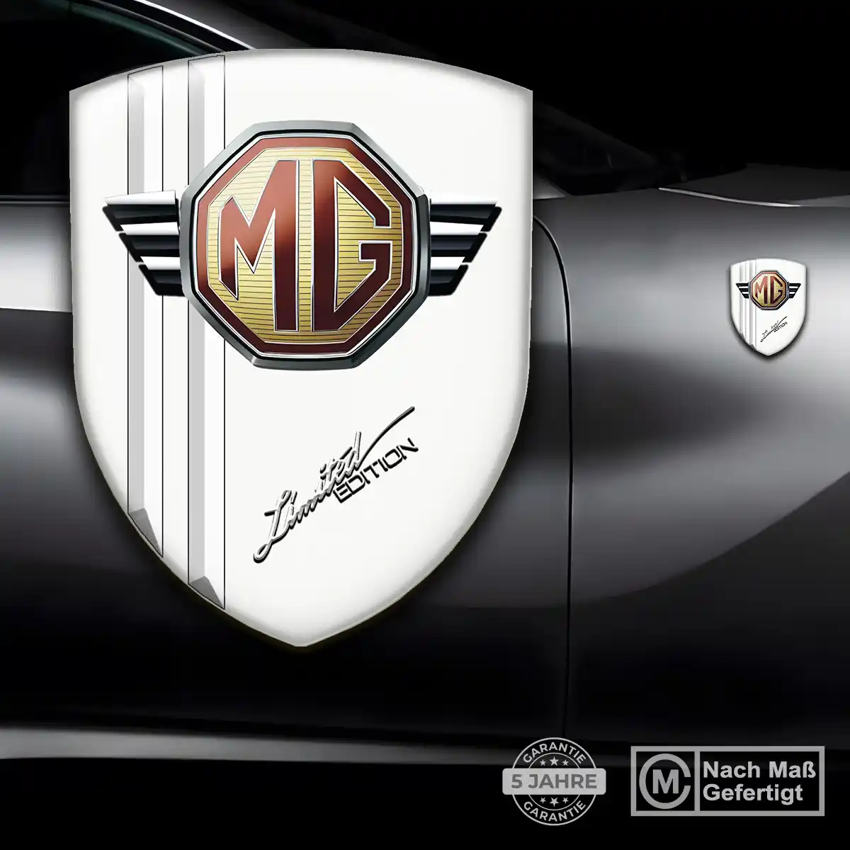 MG 3D Gel Aufkleber Silikon Auto Modernes Design