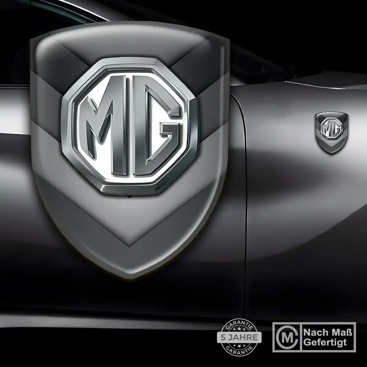 MG 3D Gel Aufkleber Silikon Auto Tuningfahrzeug