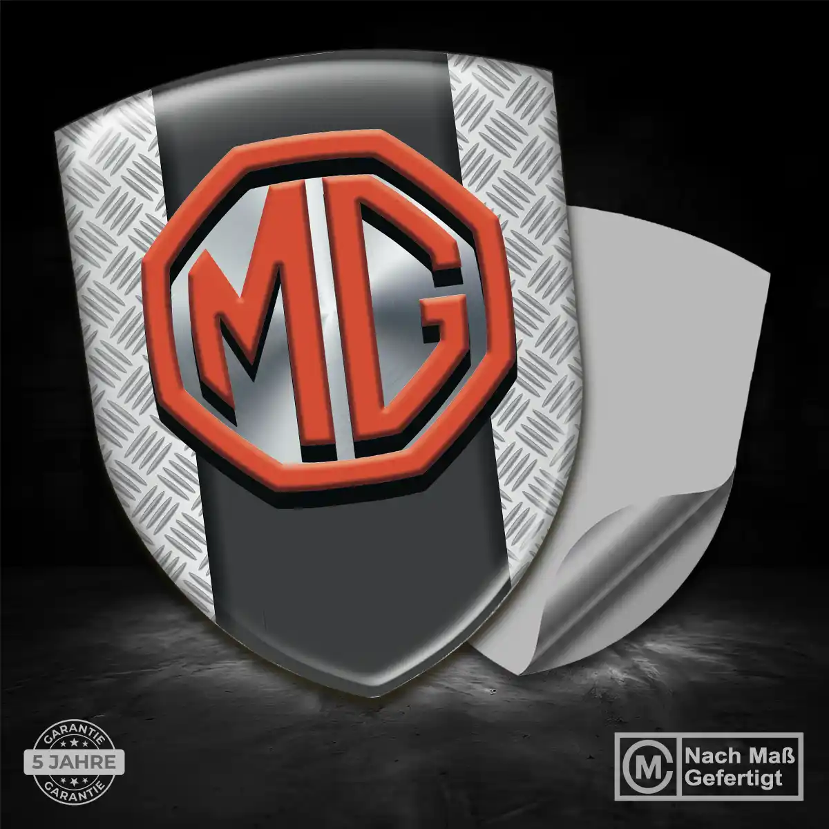 MG 3D Gel Aufkleber Silikon Edles Design