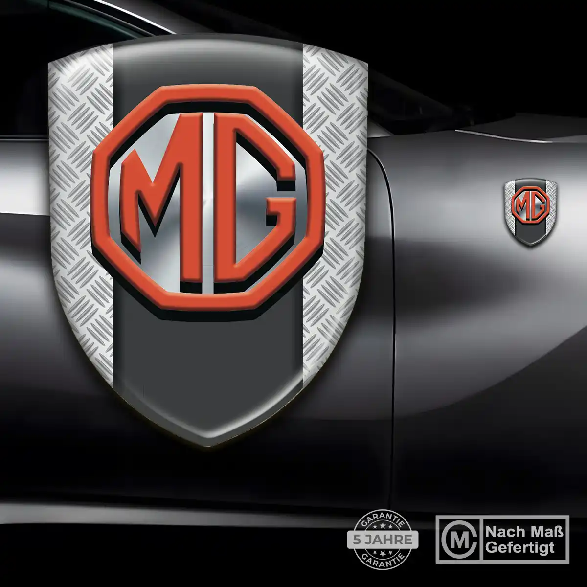 MG 3D Gel Aufkleber Silikon Edles Design