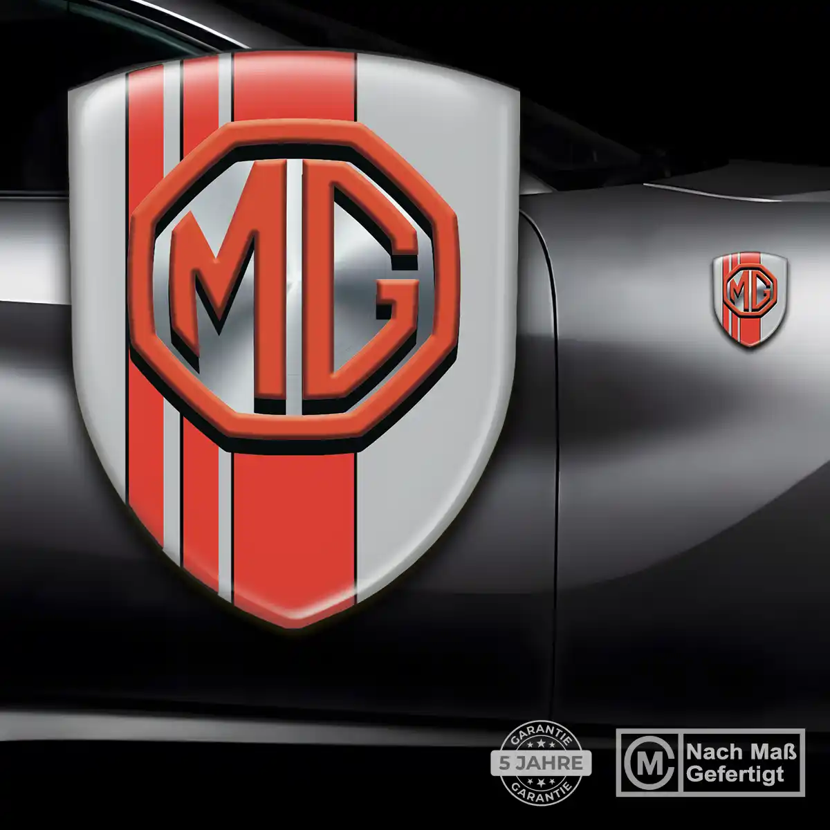 MG 3D Gel Aufkleber Silikon Stilvolles Design
