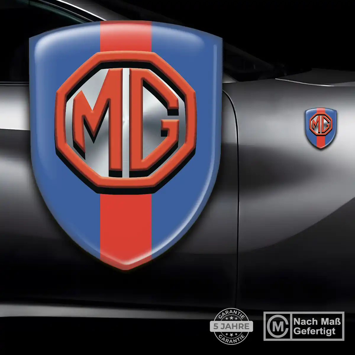 MG 3D Gel Aufkleber Silikon Tuningfahrzeug