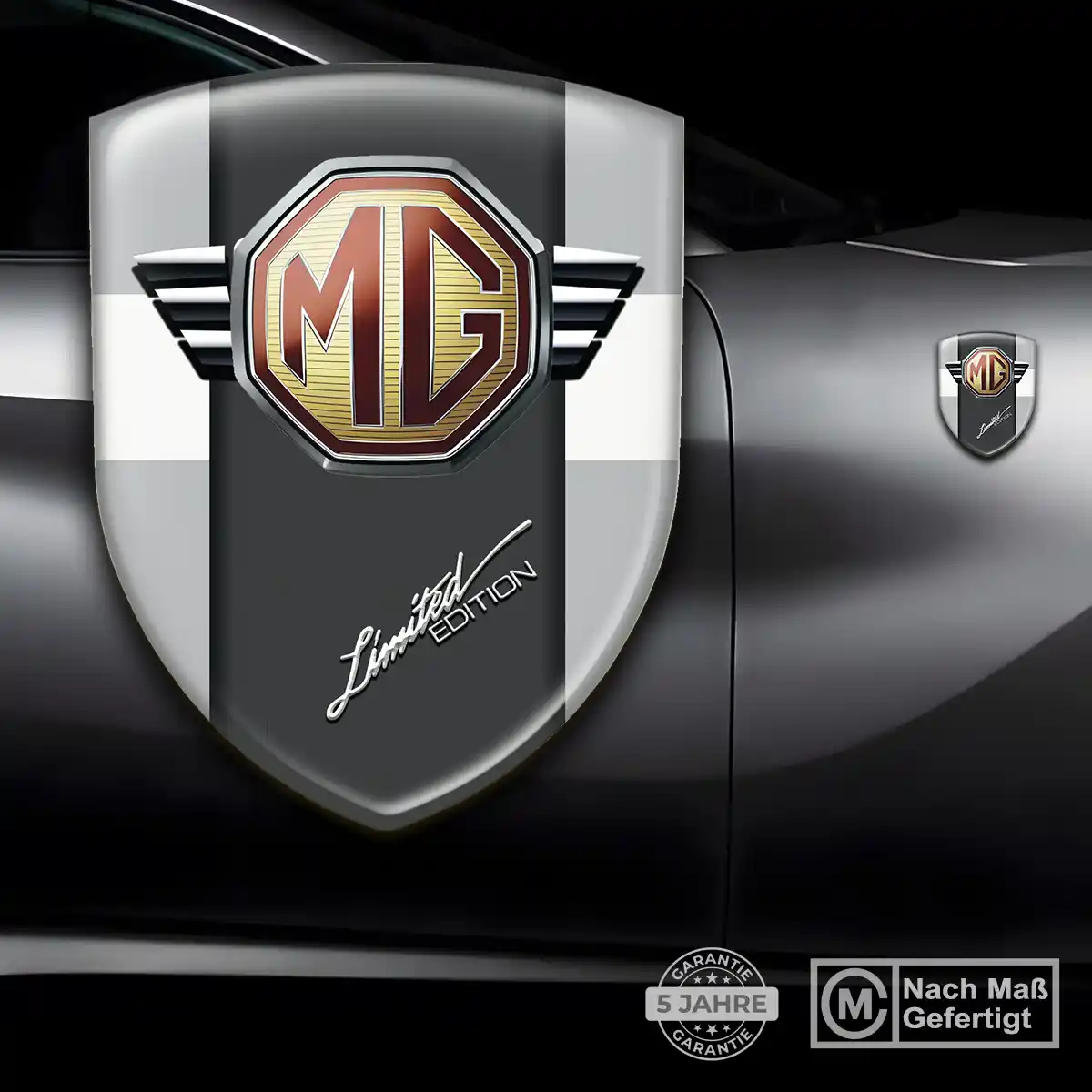 MG 3D Gel Aufkleber Wappen Auto Exterieurdesign