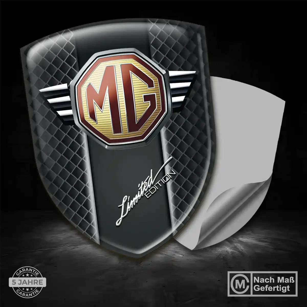 MG 3D Gel Aufkleber Wappen Auto Hohe Qualität