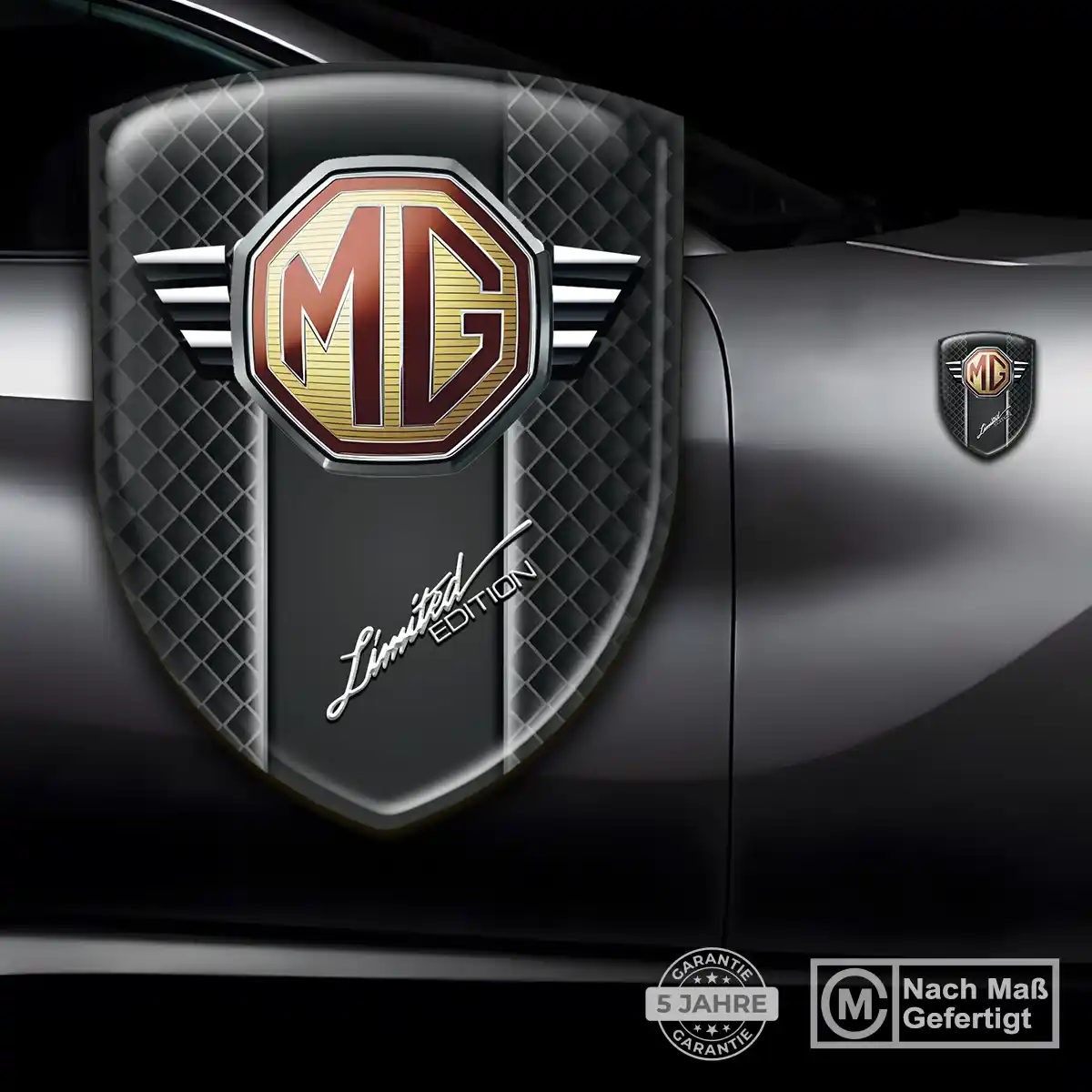 MG 3D Gel Aufkleber Wappen Auto Hohe Qualität