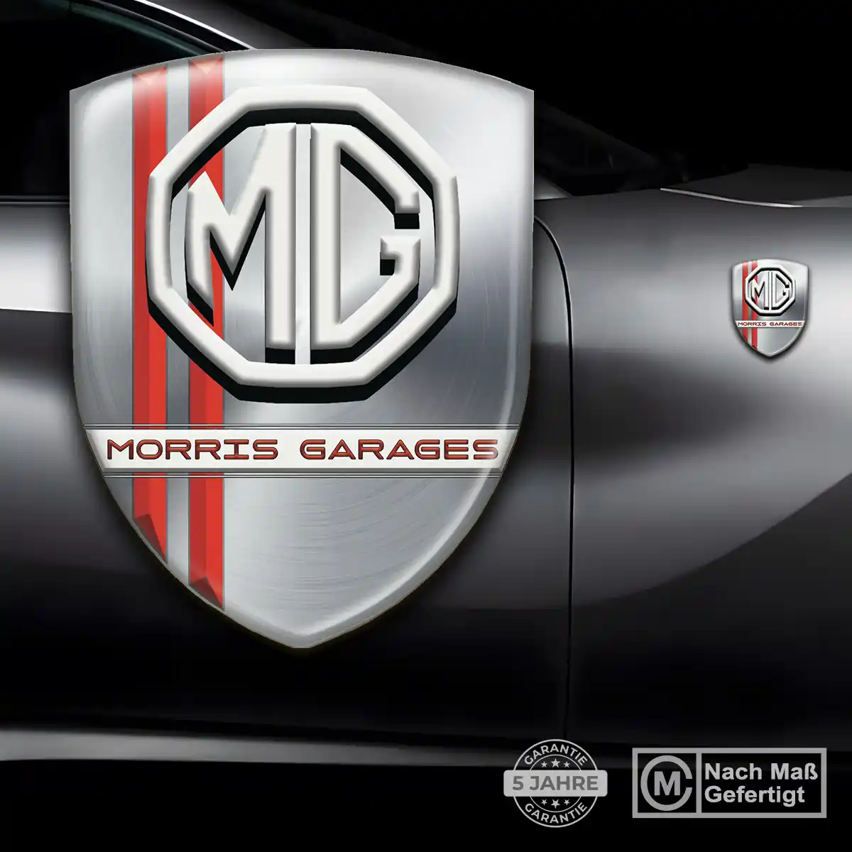 MG 3D Gel Aufkleber Wappen Erstklassige Qualität