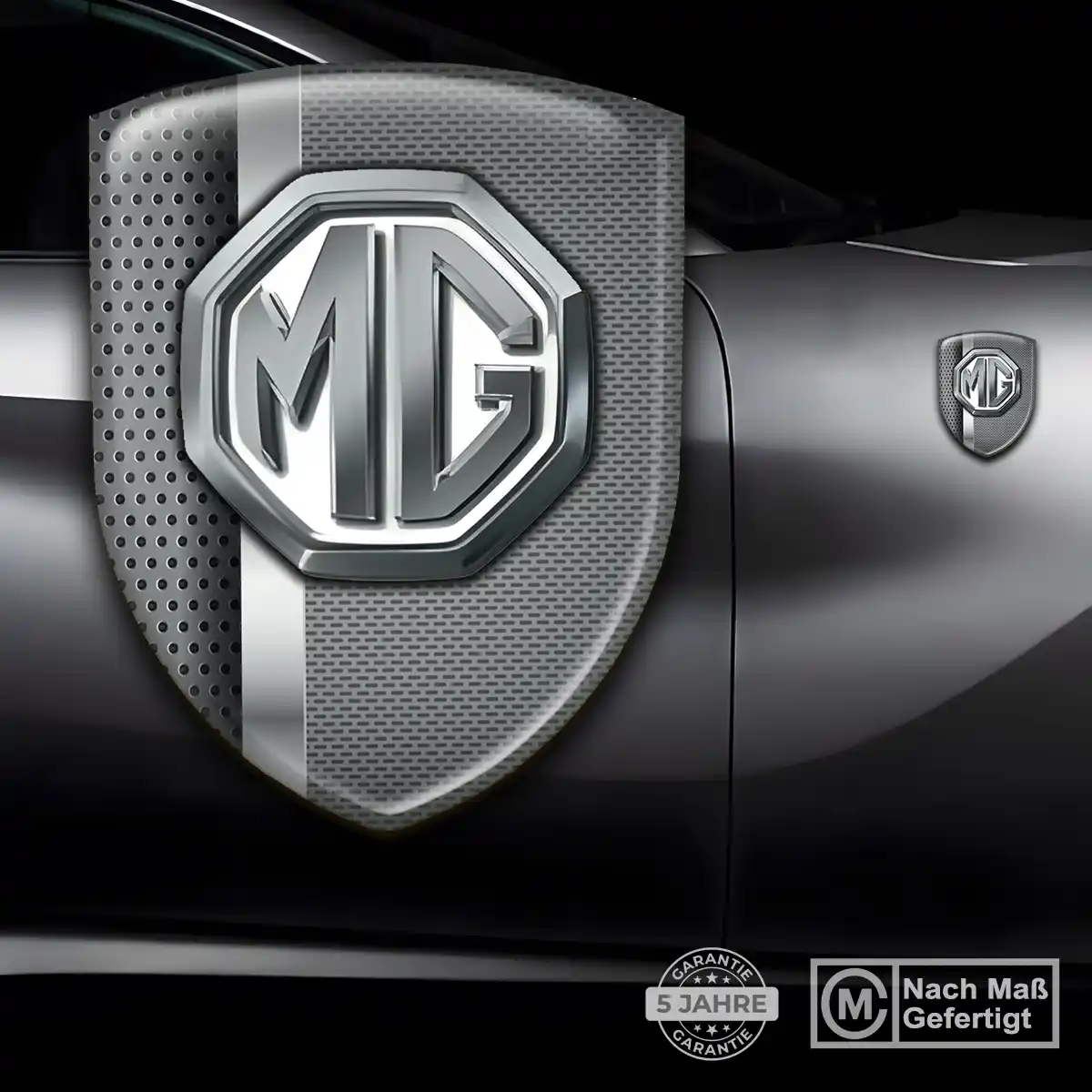 MG 3D Gel Aufkleber Wappen Hohe Qualität