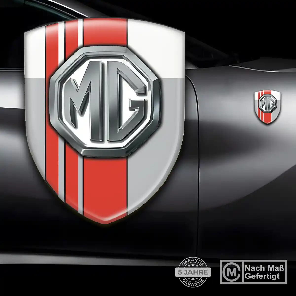 MG Aufkleber 3D Gel Emblem Auto Premium-Edition