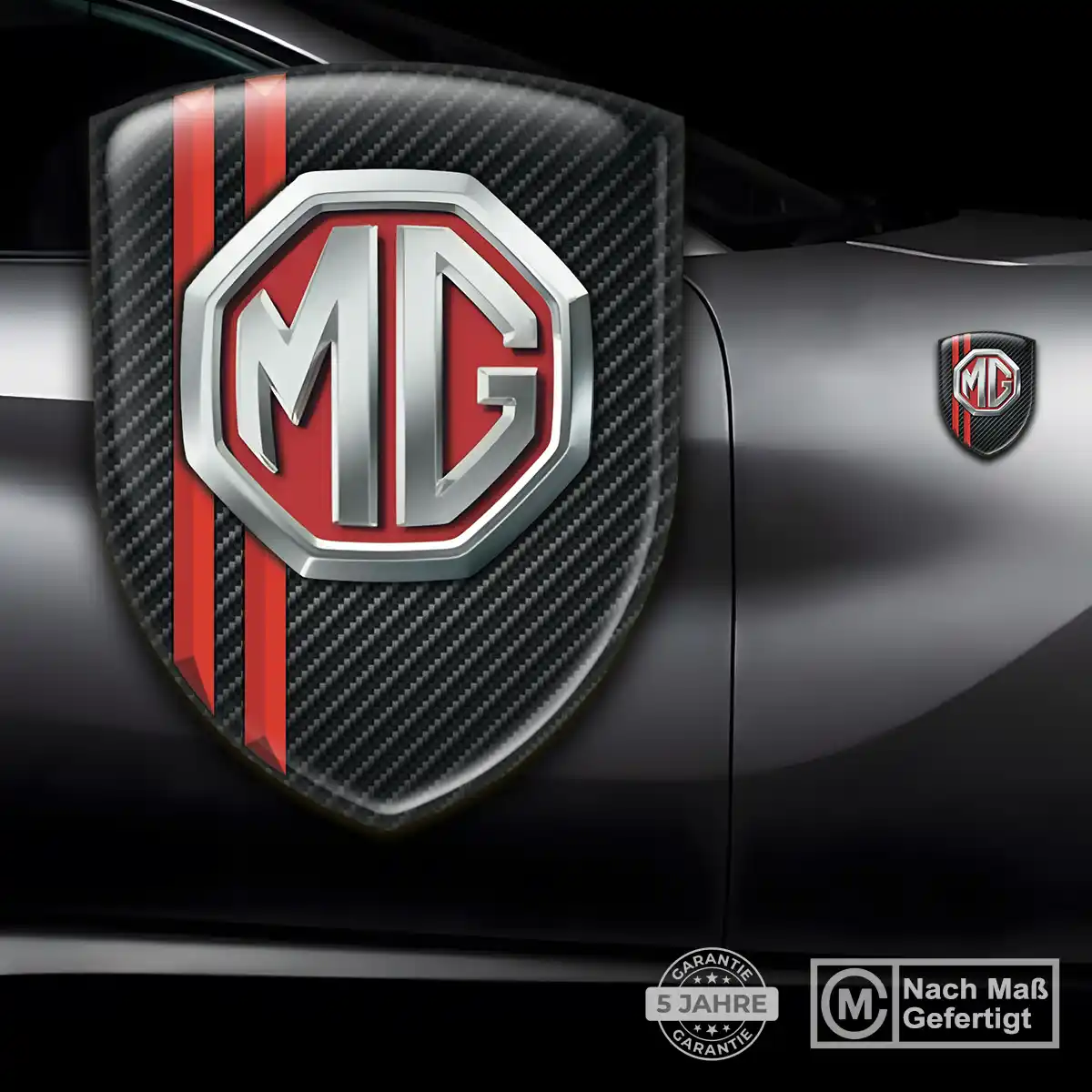 MG Aufkleber 3D Gel Emblem Auto Stilvolles Design