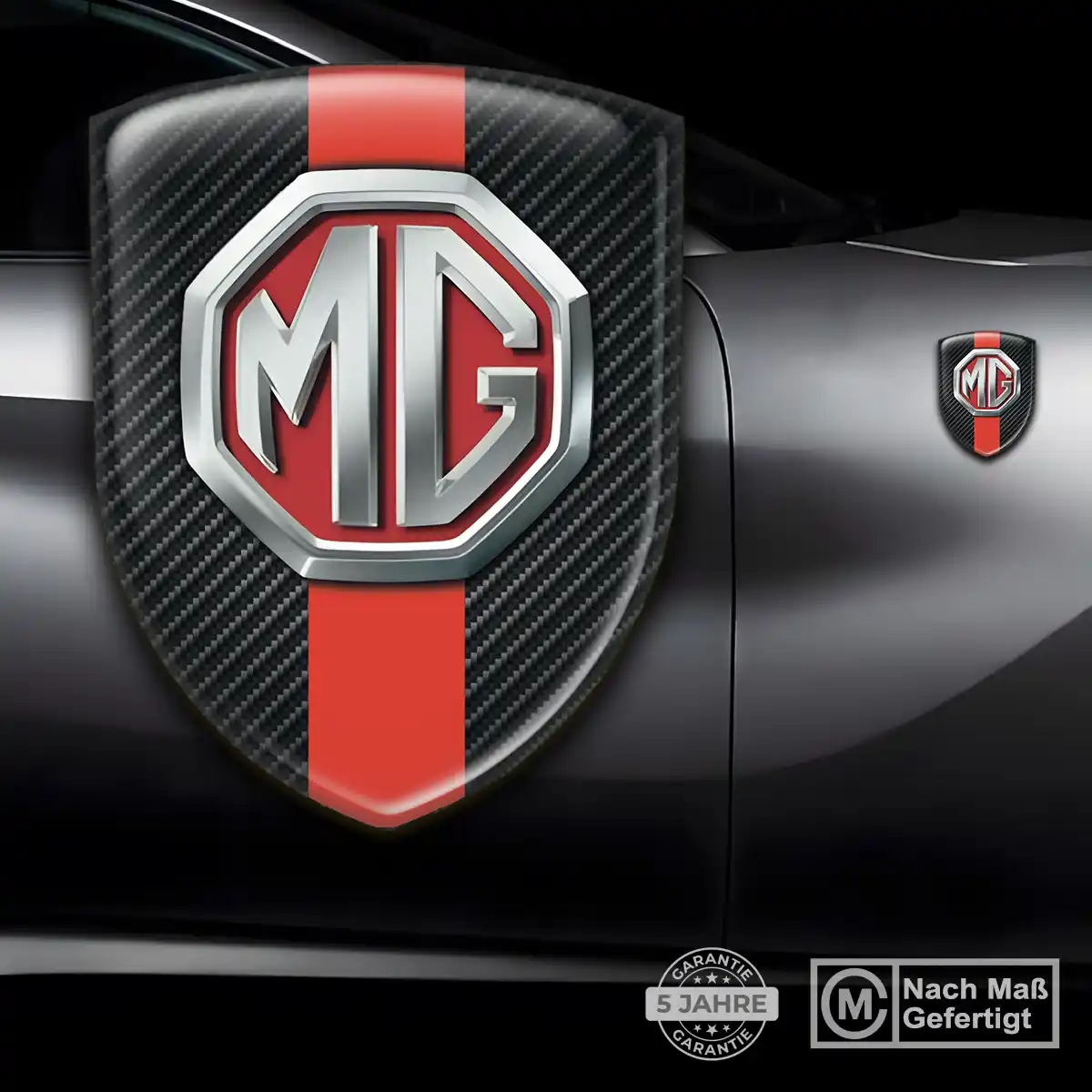 MG Aufkleber 3D Gel Emblem Auto Tuningfahrzeug