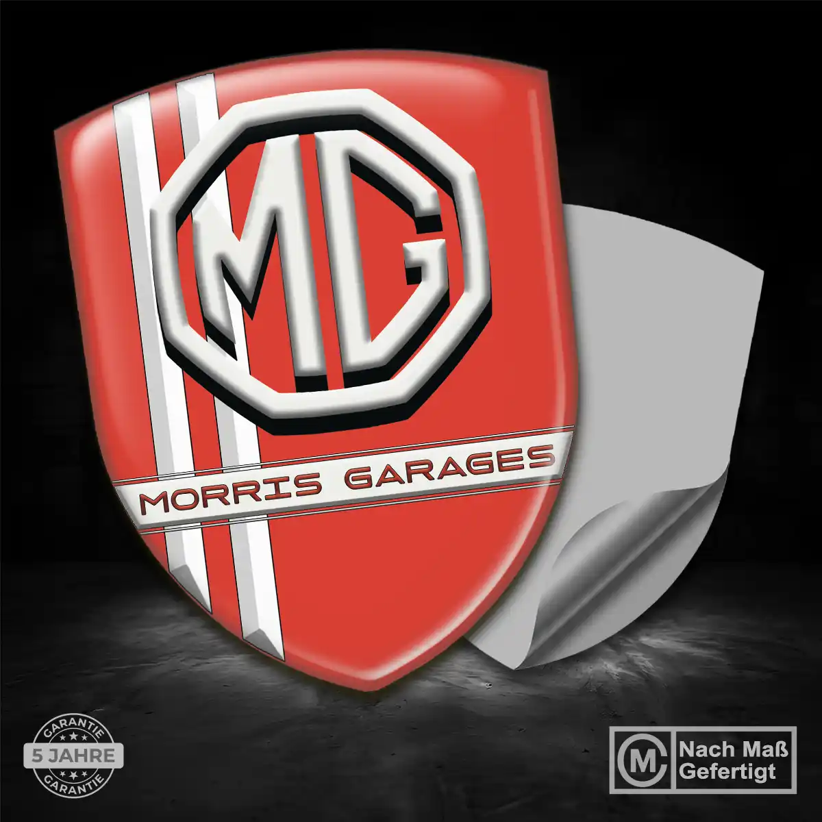 MG Aufkleber 3D Gel Emblem Erstklassige Qualität