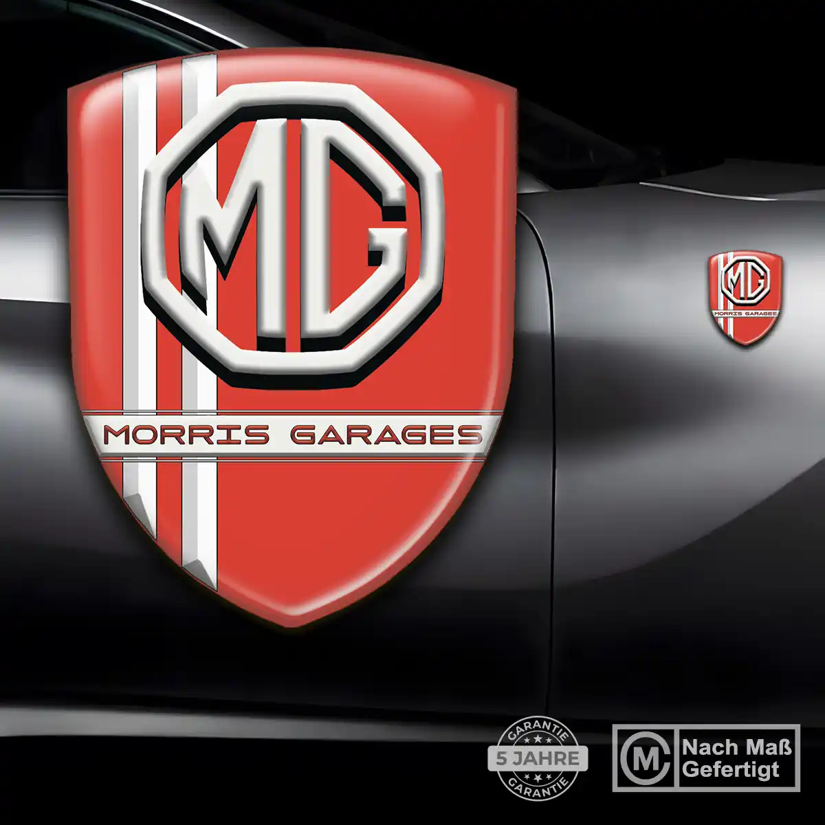 MG Aufkleber 3D Gel Emblem Erstklassige Qualität