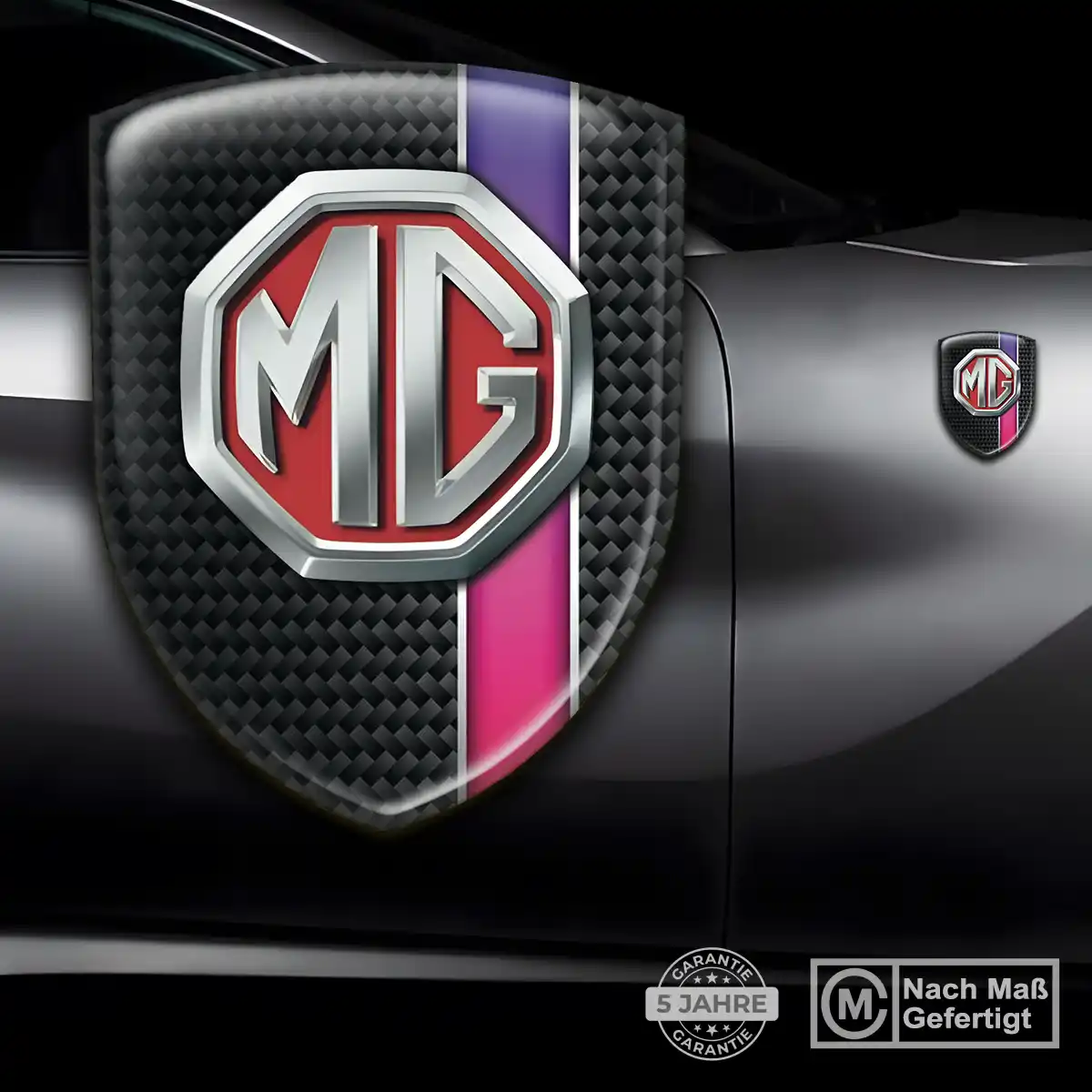 MG Aufkleber 3D Gel Emblem Luxus-Edition