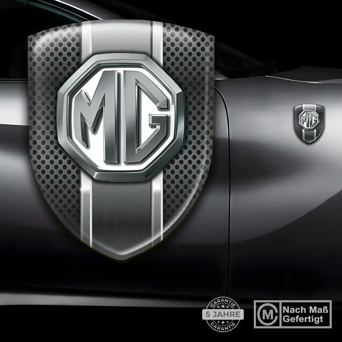 MG Aufkleber 3D Gel Embleme Auto Elegantes Design